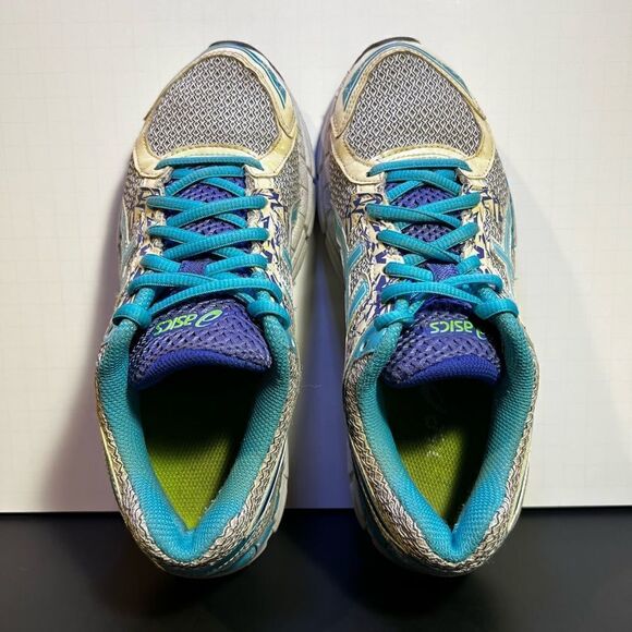 Womens ASICS Gel Excite 3 Blue Running Shoes / Size 7 - Picture 6 of 11